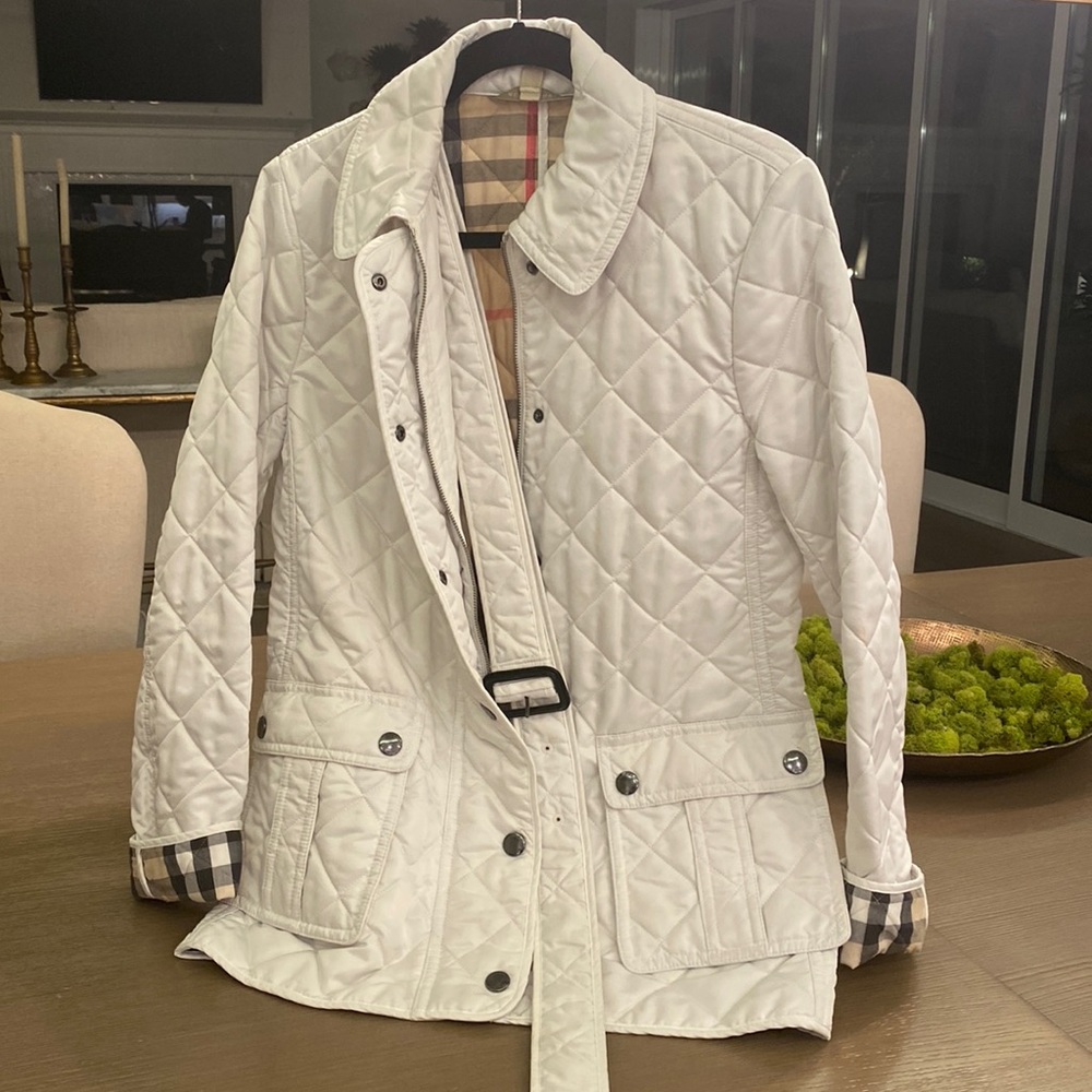 Burberry Diamond Quilted Nylon Field Jacket